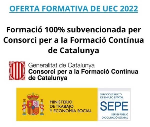 Oferta formativa de la UEC pel 2022