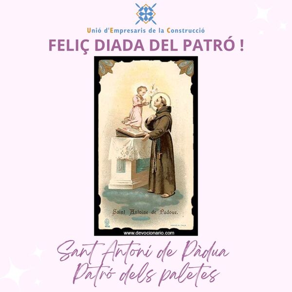 Feliç dia de Sant Antoni de Pàdua, el nostre patró